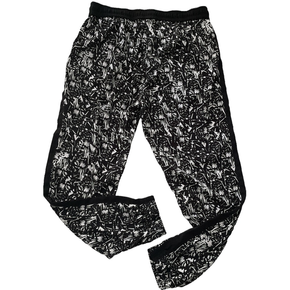 Express Black White Drawstring Elastic Waist Pull… - image 7